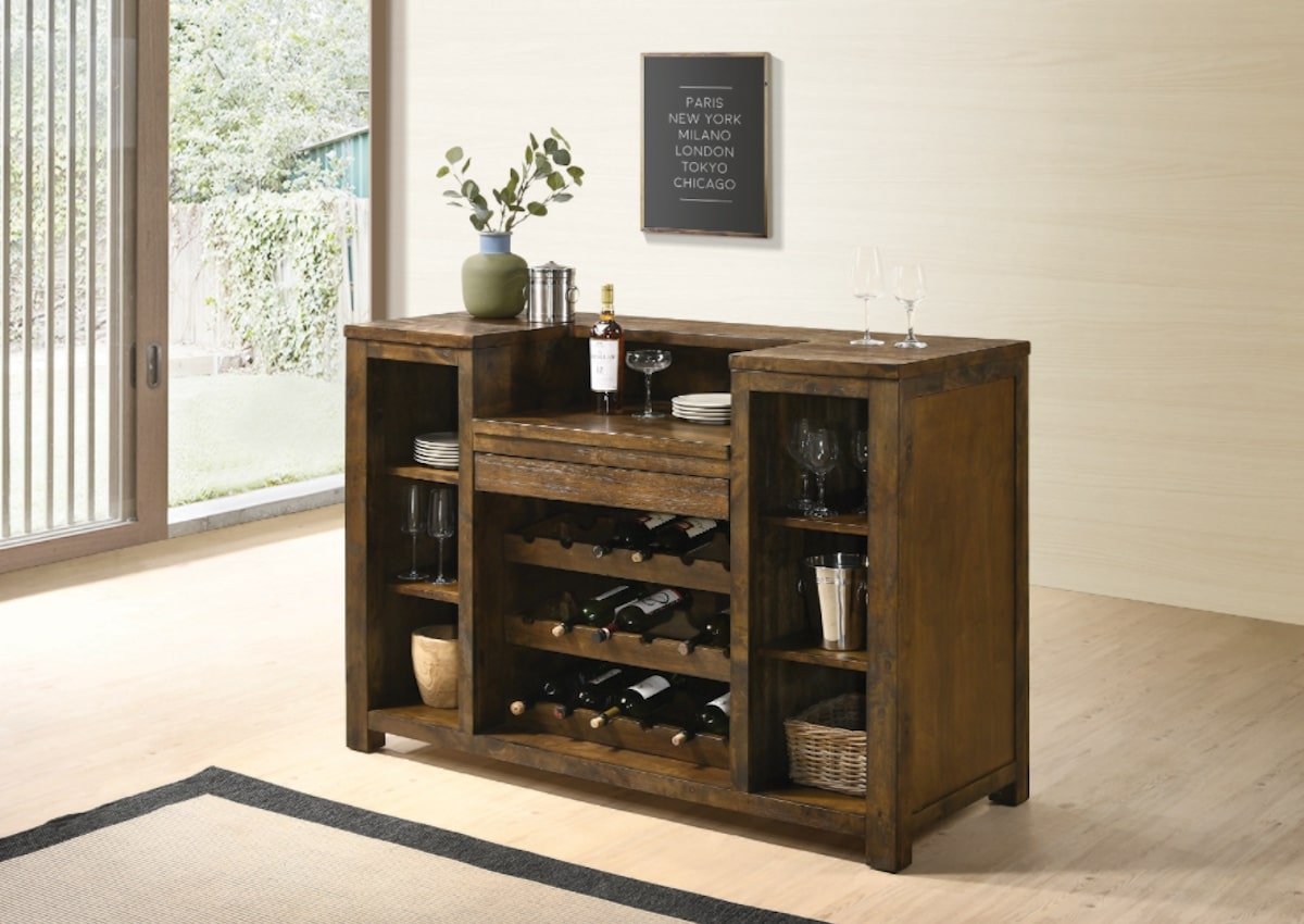 Bar units: 1-drawer Bar Unit Rustic Oak