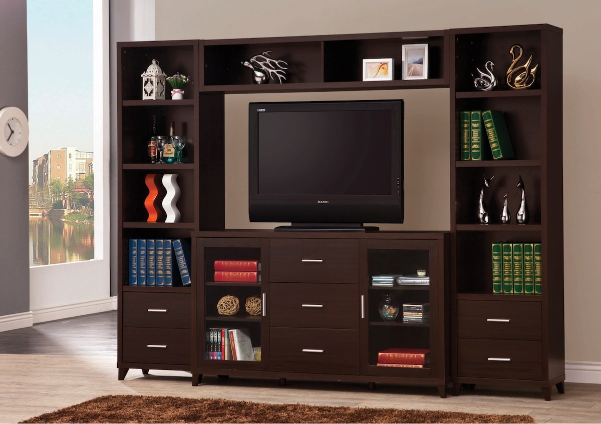 Styling your shelves: How to decorate an entertainment center