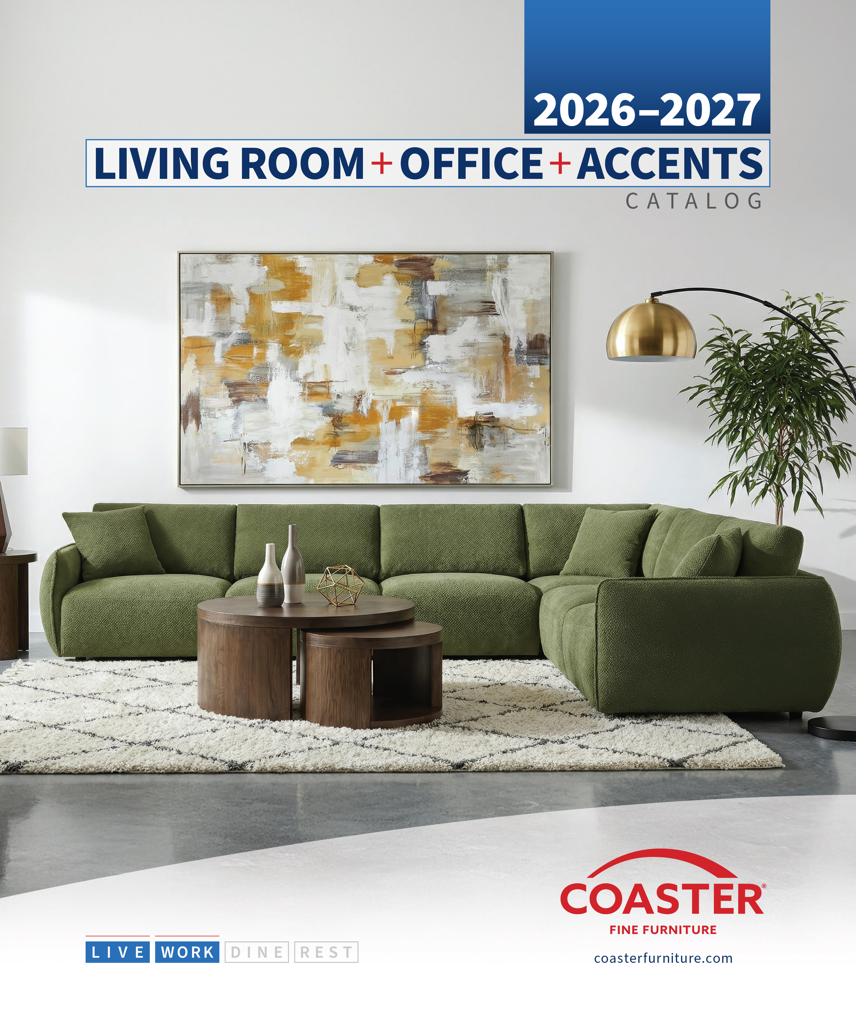 Cover image of the 2026-2027 Living Room + Office + Accents