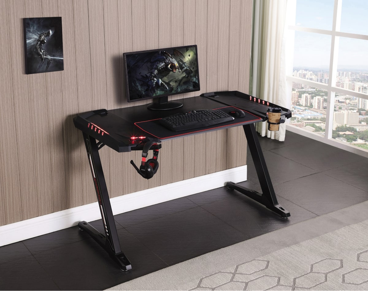 19 gaming desk setup ideas to help you level up - Coaster Fi