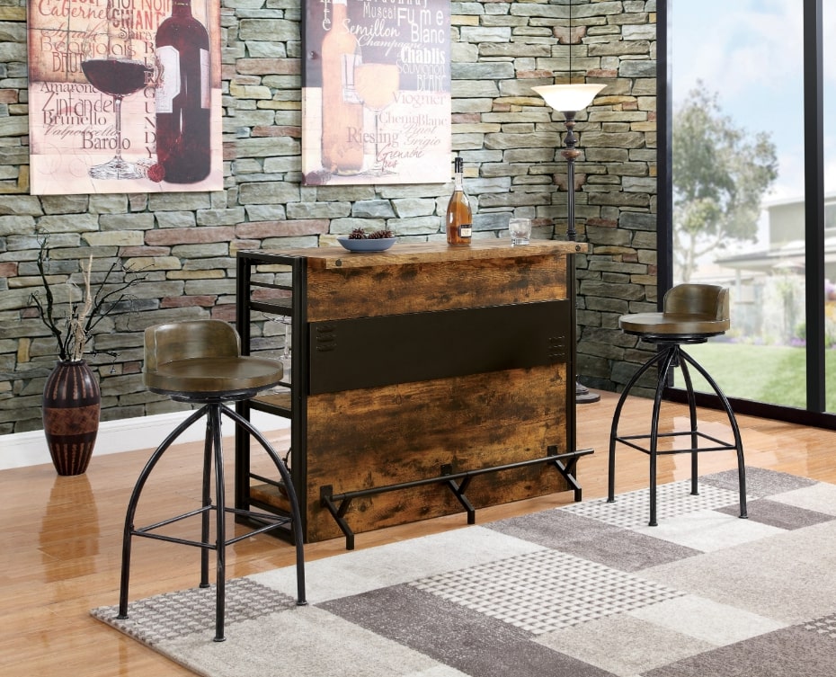 Whether you have plenty of square footage or a tiny space, these home bar ideas will suit your style and your budget.