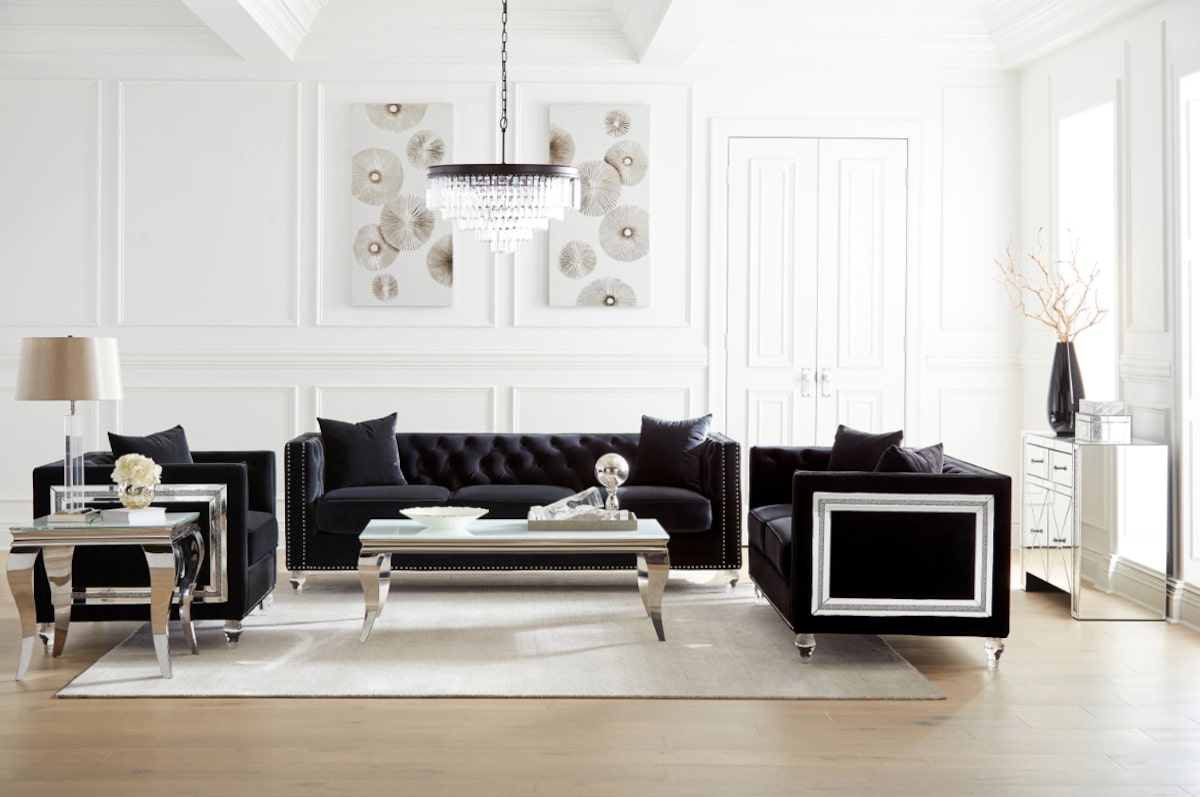 Black And White Living Room Ideas