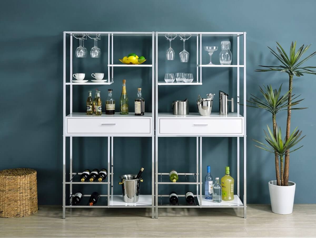 12 modern bar cabinet styles to elevate your cocktail hour