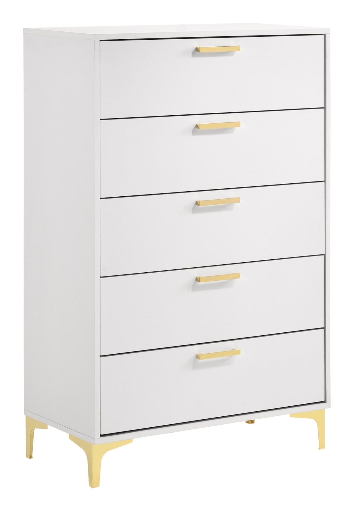 Craft room ideas: Kendall 5-drawer Chest White