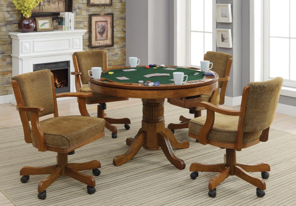 Best game tables: Mitchell 3-in-1 Game Table Amber