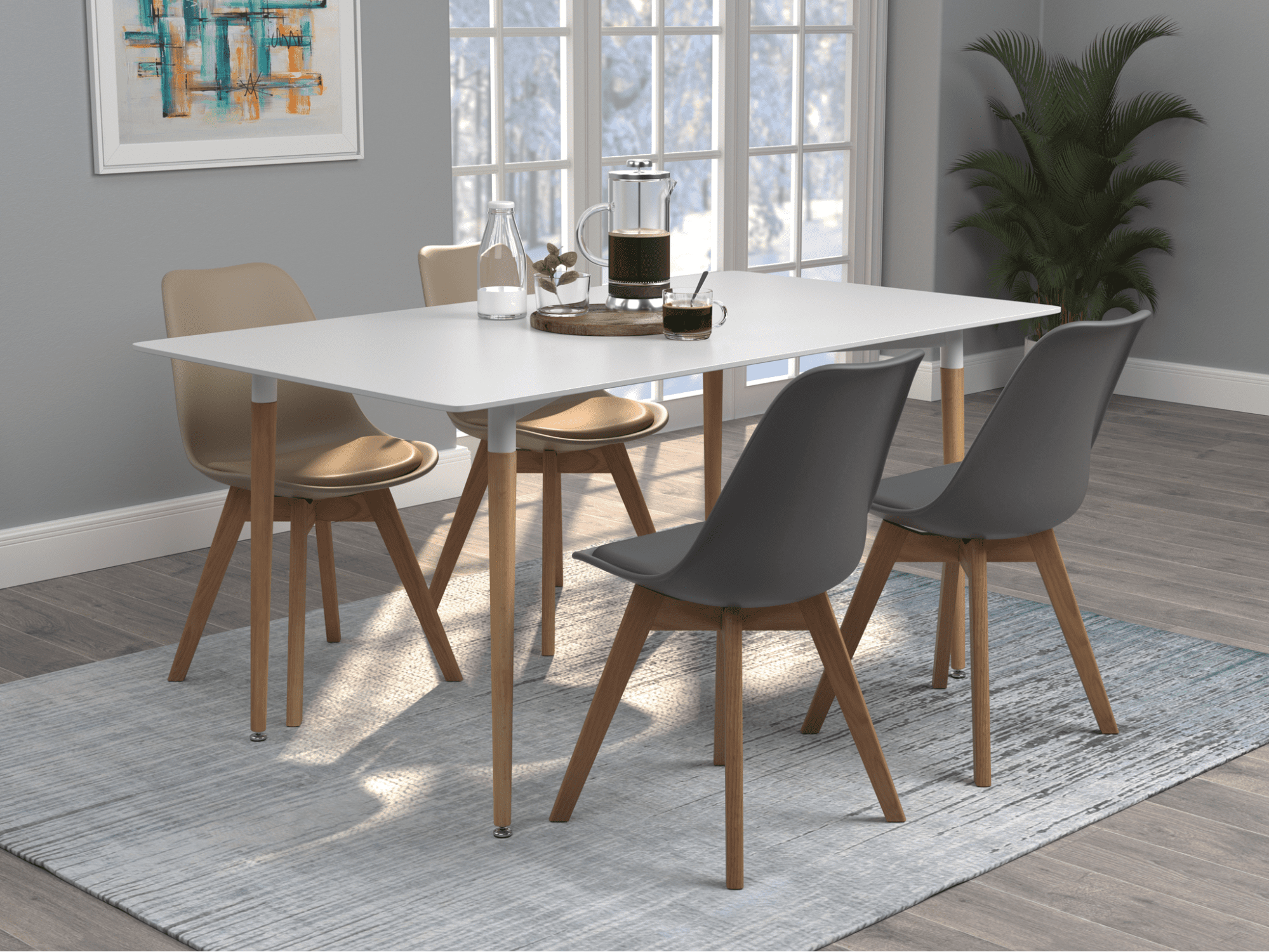 modern kitchen table pictures