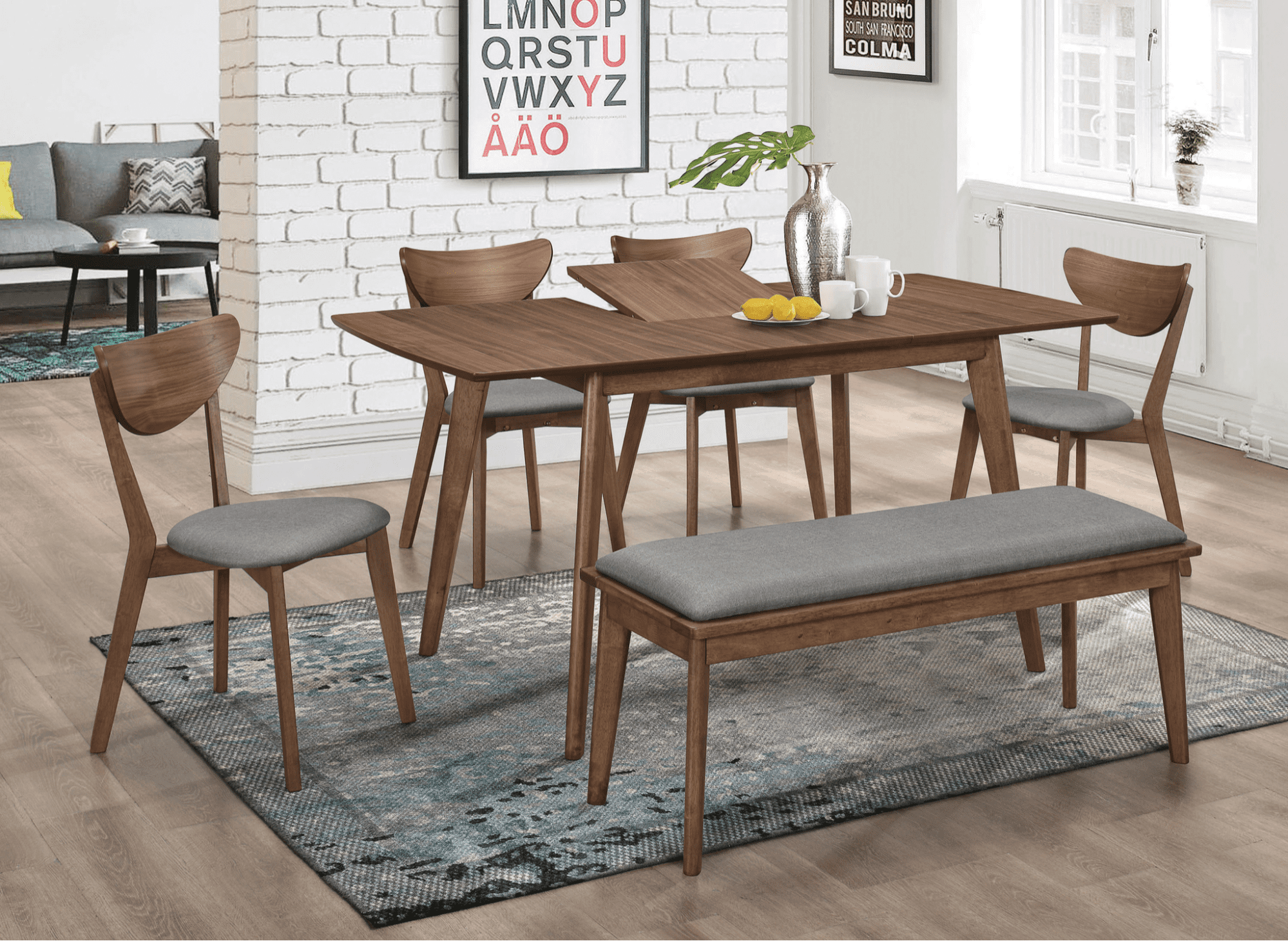 modern dining room tables and chairs