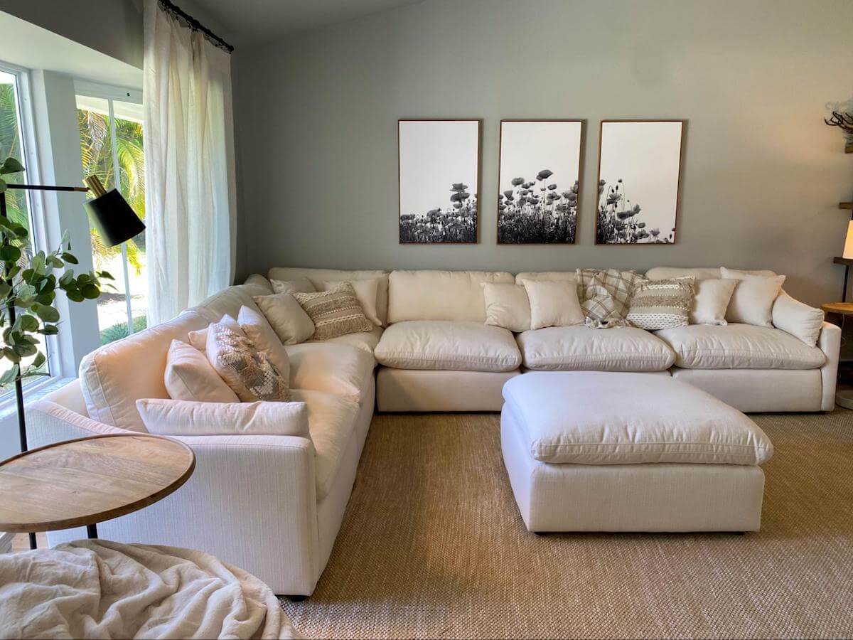 Military Makeover - Ziegler Family living room