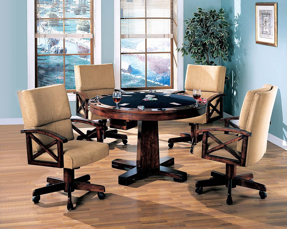 Marietta Casual Tobacco Finished Game Table