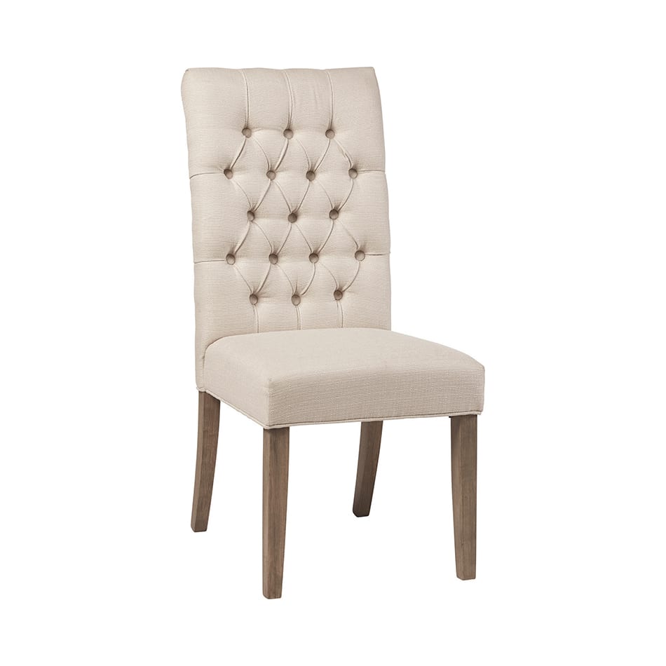 Gadsden Tufted Back Dining Chairs Vineyard Oak (Set Of 2)