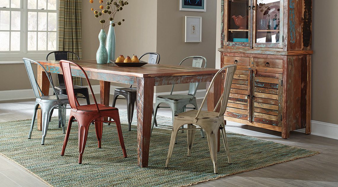 Dining Room is the most adaptable room in your home. This means that you have multiple design options when you’re picking the ideal table, chairs, server, and accent pieces. 