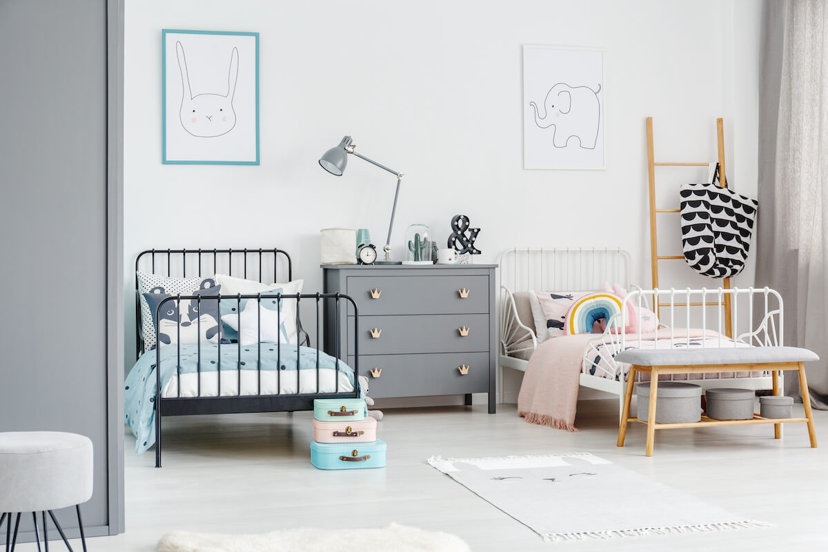 Learn how to divide a shared kids’ room to create privacy for two in a single bedroom. Plus, find furniture and decor ideas you (and the kids) will love.