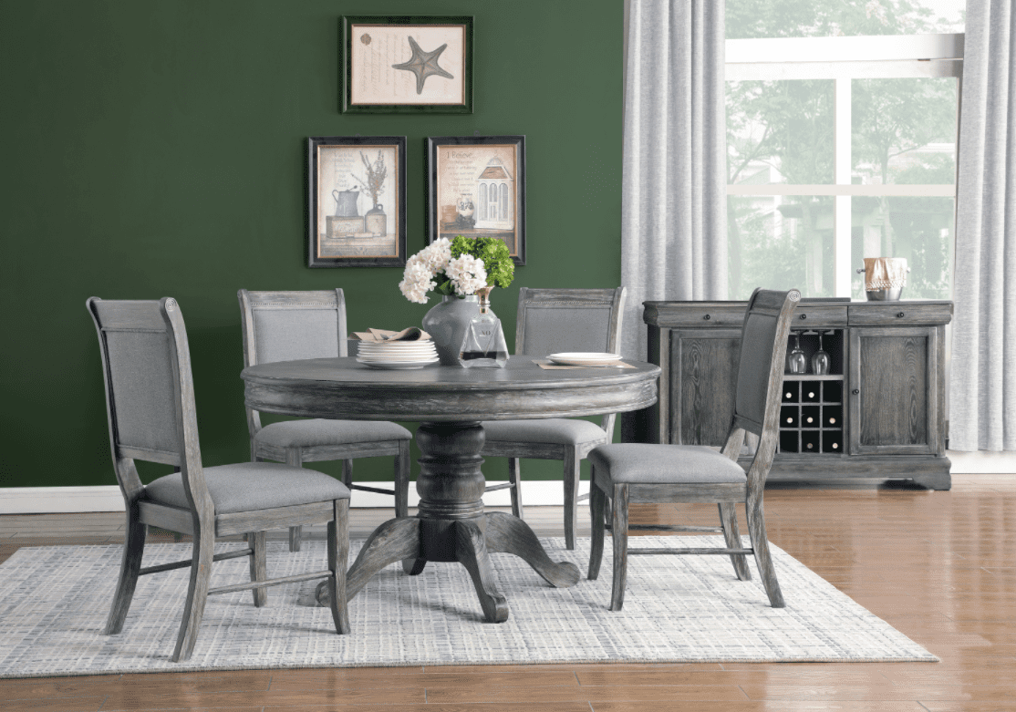 dining room wall decor: Darcy dining set from Coaster