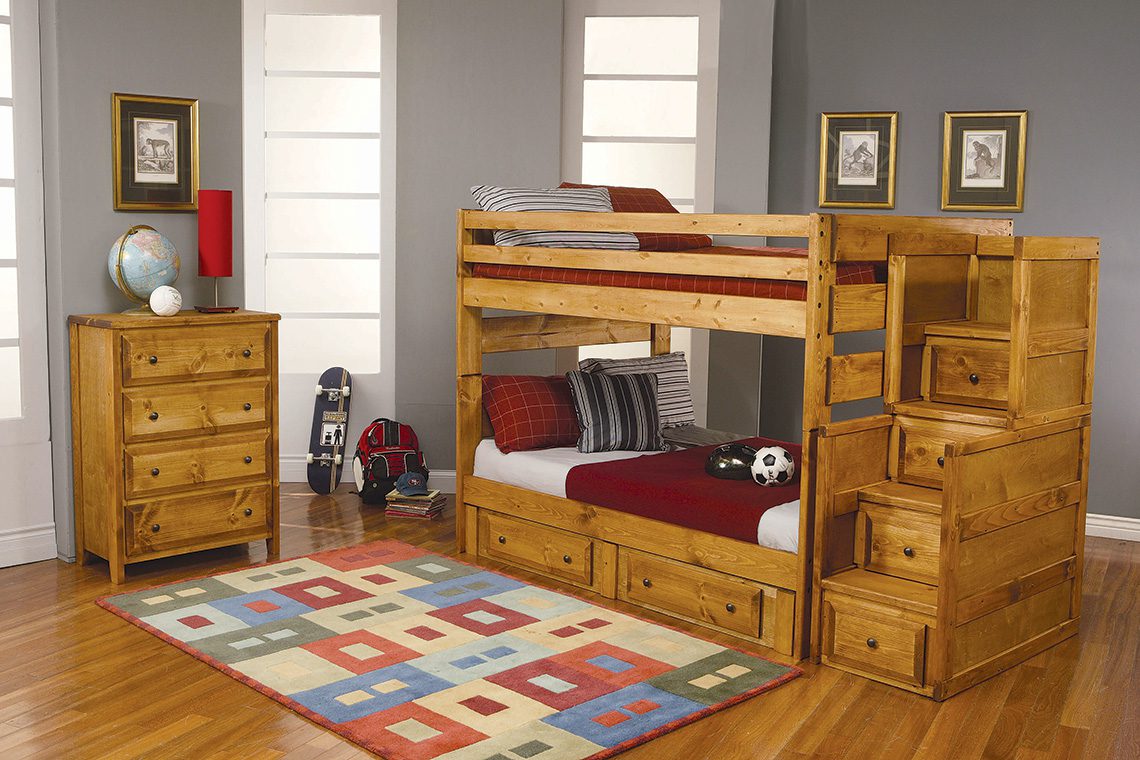 coaster youth loft bed