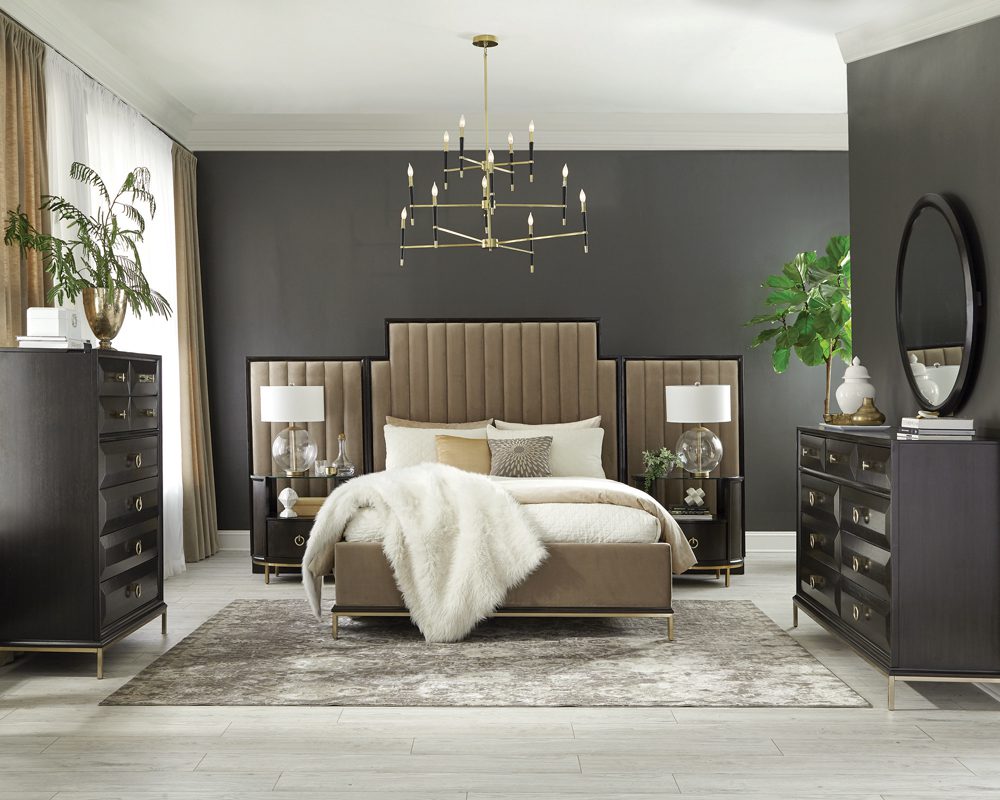 Upholstered bed decor hotsell