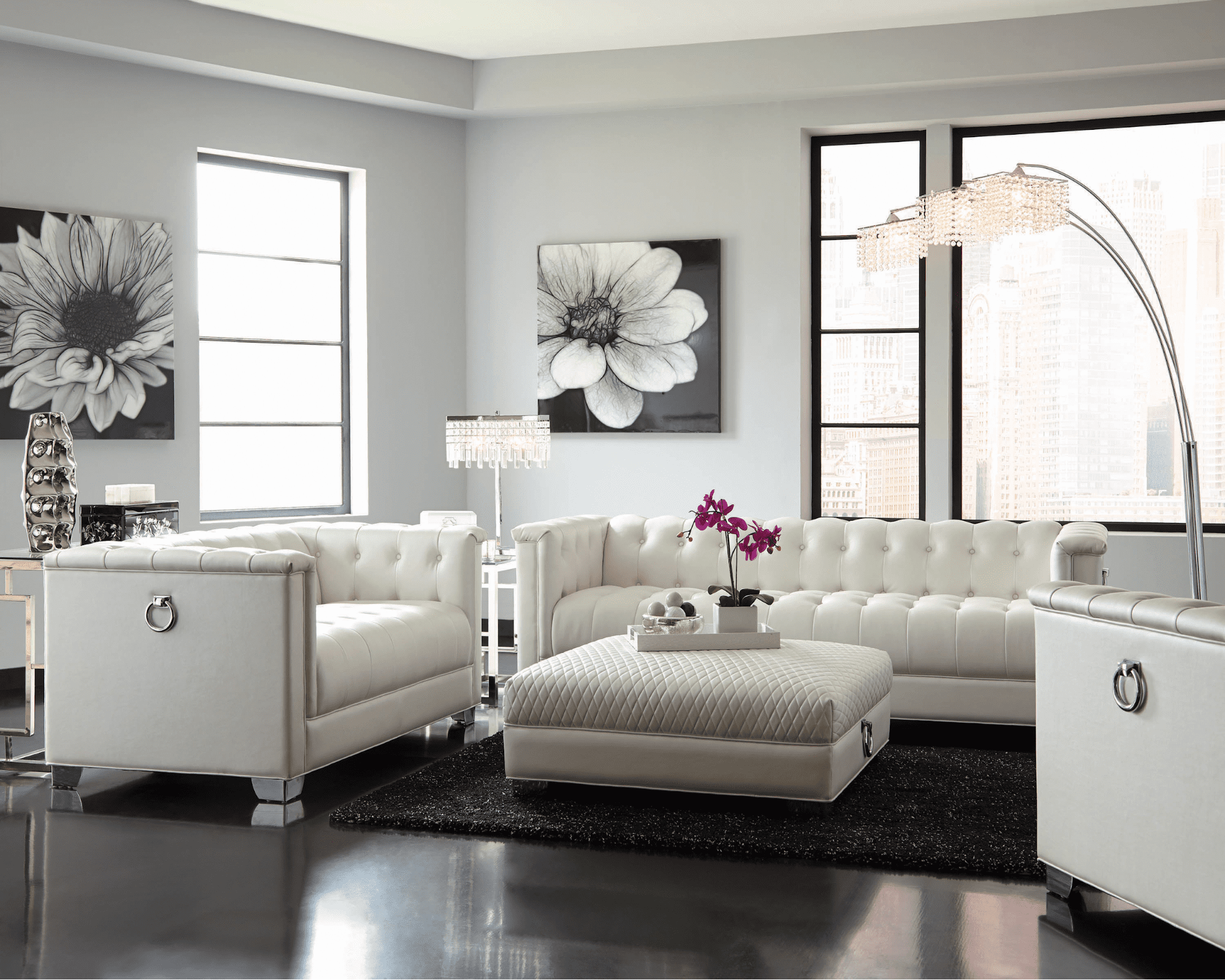 How to design a contemporary living room - Coaster Fine Furn