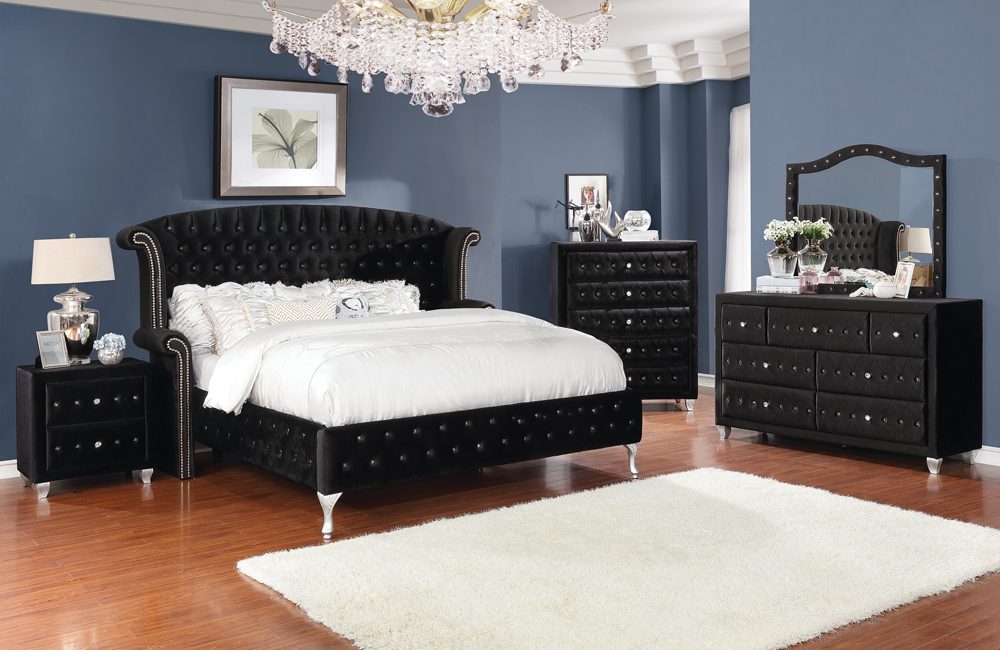 Deanna Bedroom Set Black