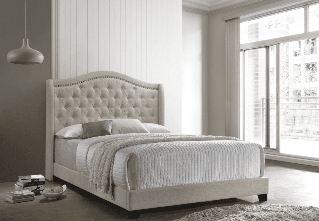 Change your space with these stunning tufted headboards