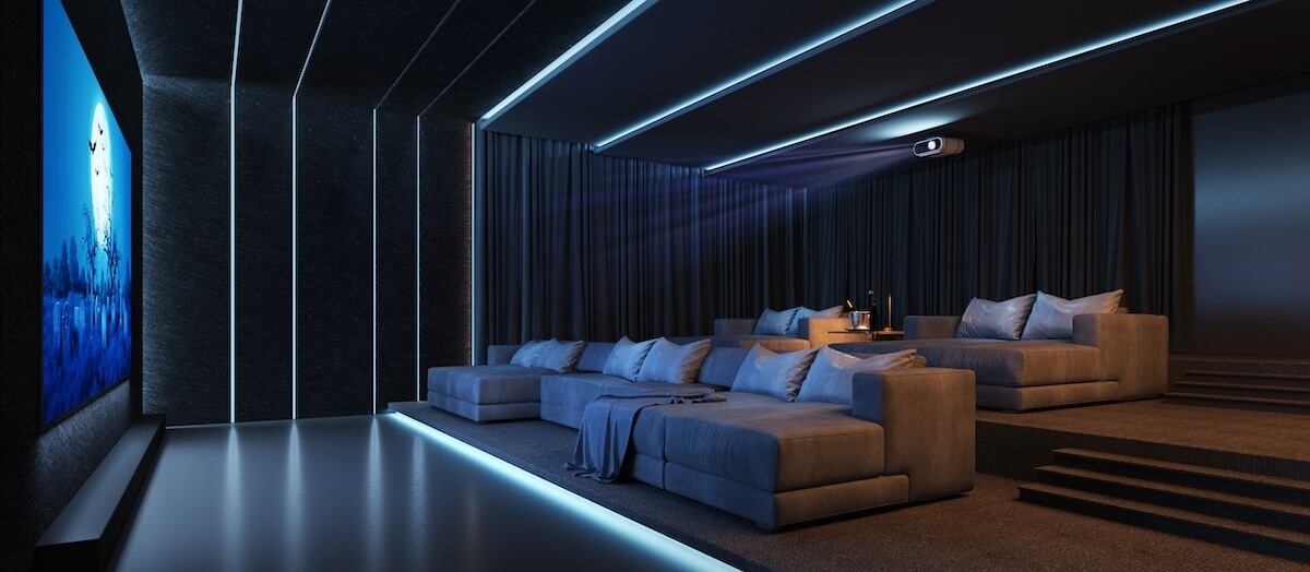 Home theater decor for a viewing experience you’ll love