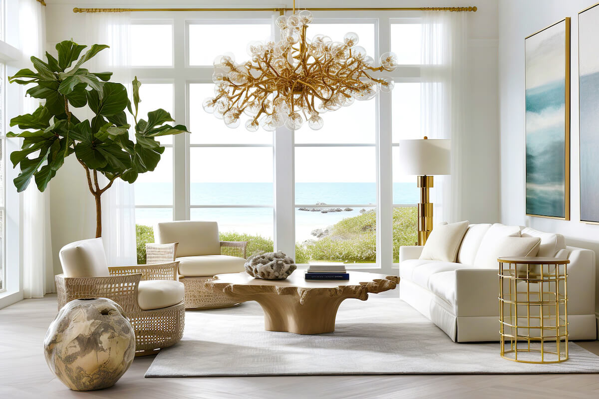 With a coastal living room theme, you can experience that summer-at-the-seashore feeling all year — transform your space into a beachy oasis with these tips.