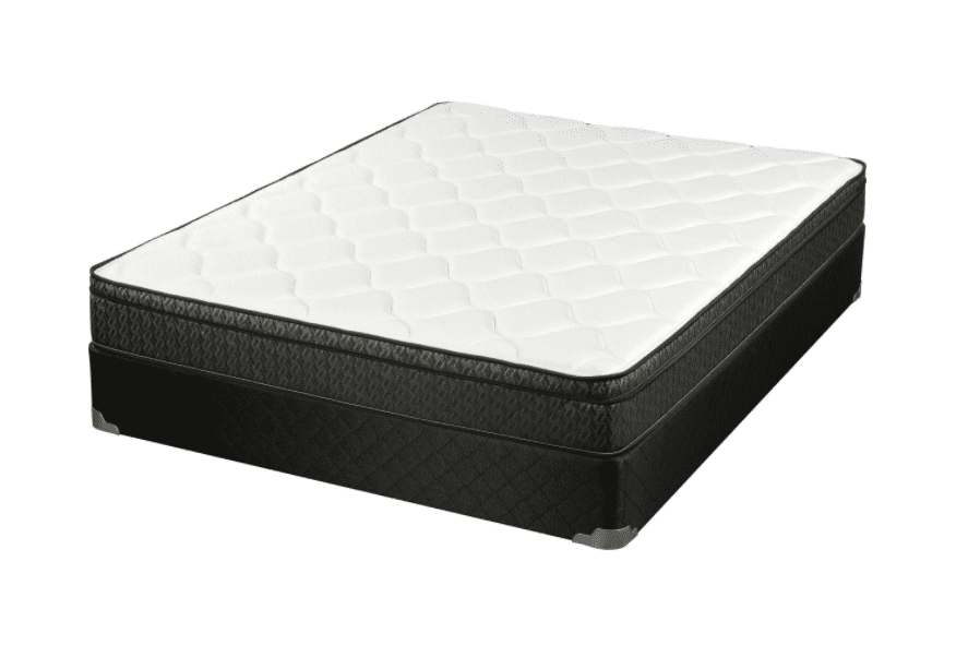 Evie 9.25″ California King Mattress White And Black