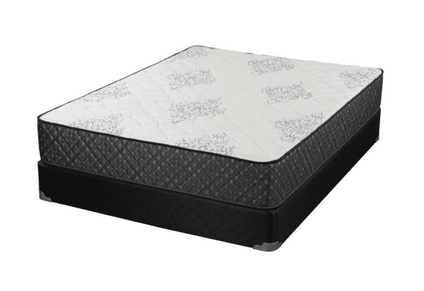 best affordable mattress: Aspen 12.25″ California King Mattress White And Black